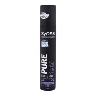 Syoss lak na vlasy 300 ml Pure hold č. 3