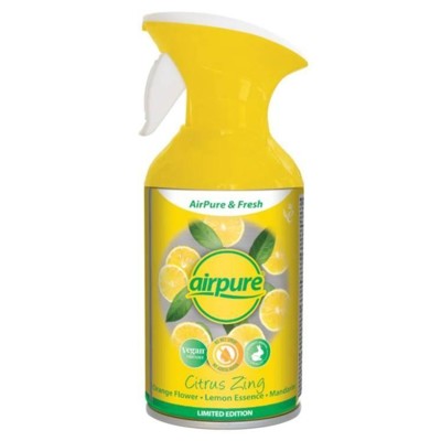 Wc sprej Airpure 300 ml Citrus - suchý sprej -neobsahuje vodu