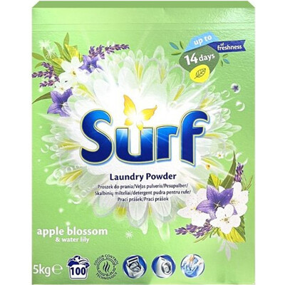 Surf prací prášek 5 kg Apple blossom - 100 dávek