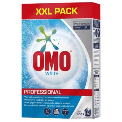Omo Profesionál 8,4 kg 130 dávek - prací prášek na bílé prádlo