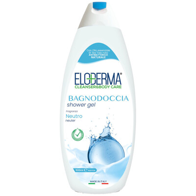 Eloderma 600 ml krémový sprchový gel s neutrálním ph