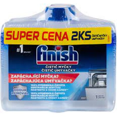 Finish 250 ml čistič myčky 2 ks classic