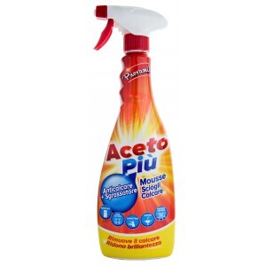 Aceto piú mousse sciogli calcare 700 ml - pěnový čistící prostředek s octem na...