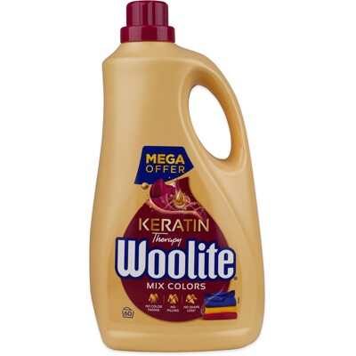 Woolite 3,6 l color - prací gel s keratinem na barevné prádlo