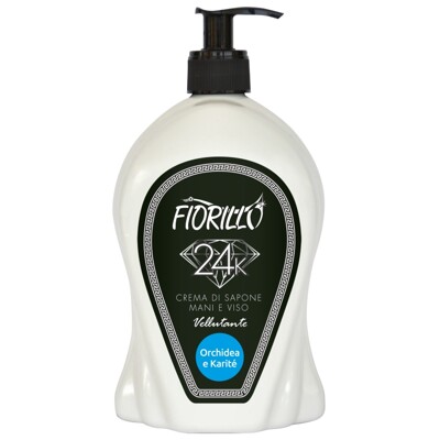 Fiorillo 750 ml orchidea - krémové tekuté mýdlo na ruce i tvář s dávkovače...