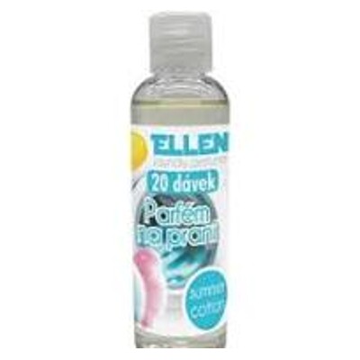 Ellen 100 ml Summer cotton - olejový parfém na praní 20 dávek - jako Puella - silný koncentrát - stačí pár kapek