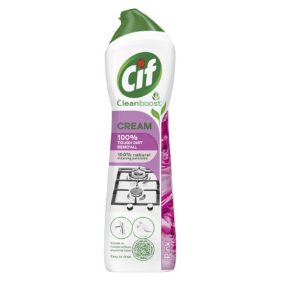 Cif 500 ml pink - tekutý písek s vůní květin
