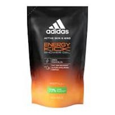 Adidas 400 ml Energy kick - sprchový gel náplň