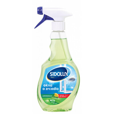 Sidolux 500 ml na sklo s vůní citrónové trávy