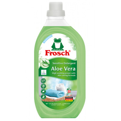 Frosch aloe vera - sensitive 1,5 l - univerzální prací gel pro zákazníky s citlivou pokožkou, dovoz Německo - výprodej
