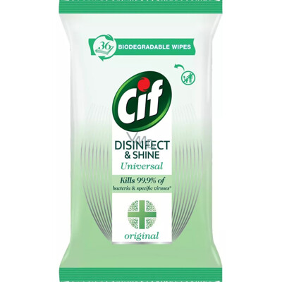 Cif čistící dezinfekční ubrousky 30 ks