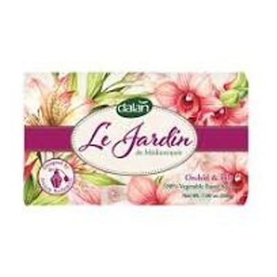 Le Jardin 200 g mýdlo s vůní orchideje a lilie