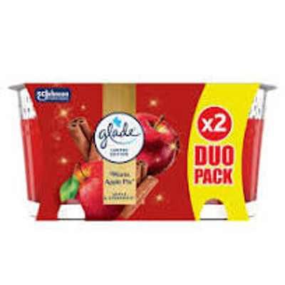 Glade vonná svíce duopack 2x112 g jablko a skořice