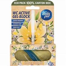 Ambipur wc active gel block, citrus-jasmín