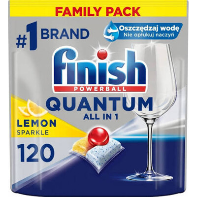 Finish tabs Quantum all in one 120 ks lemon